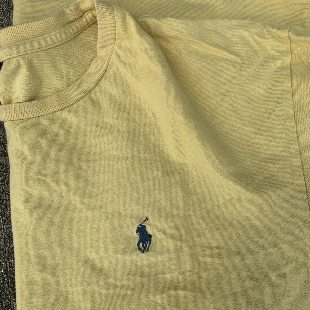 Polo Ralph Lauren Crew Neck Jersey T-Shirt  (L)